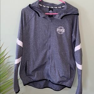 PINK zip up hoodie